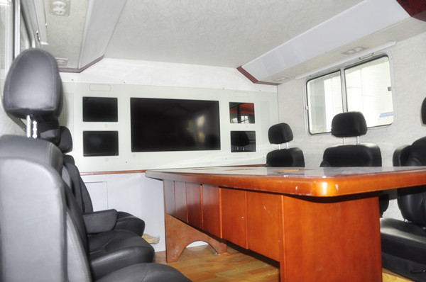 通信指揮方艙內景 通信指揮方艙內景